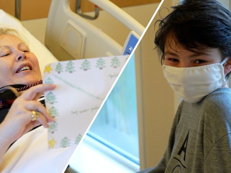 800 kinderen vrolijken ziekenhuispatiënten op met tekeningen