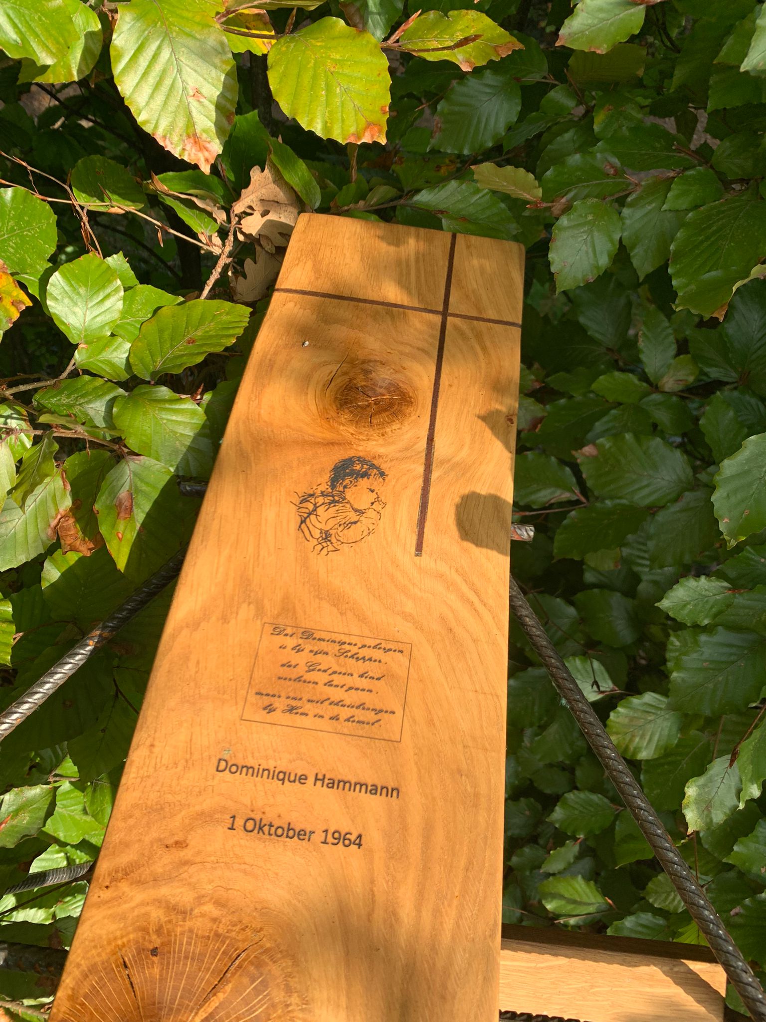 monumentje Dominique Hammann